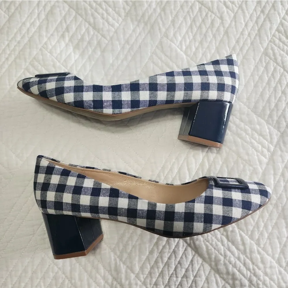 crown and ivy plaid low heels shoes - Picture 8 of 9